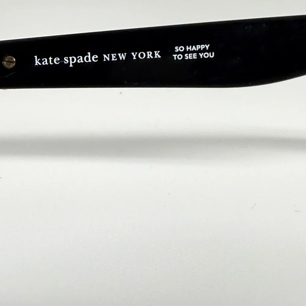 Kate Spade New York Jeri 807 140 Eyeglasses Black Tortoise Cat Eye‎ Frames
